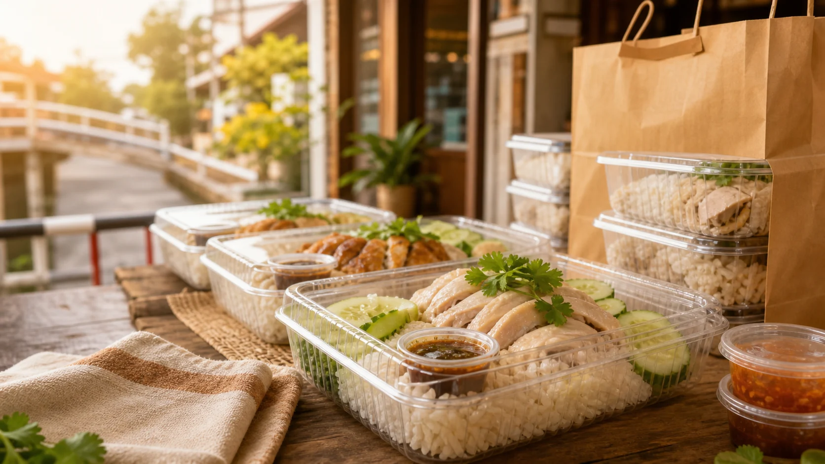 ข้าวมันไก่ปทุมธานีส่งถึงที่ รชต ข้าวมันไก่